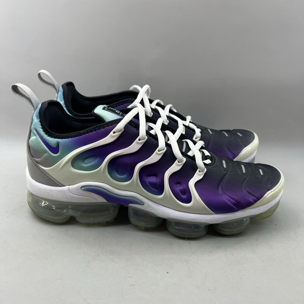 Nike Air Vapormax Plus Running Shoes Men Size 9 Purple Teal Comfort Low Sneakers